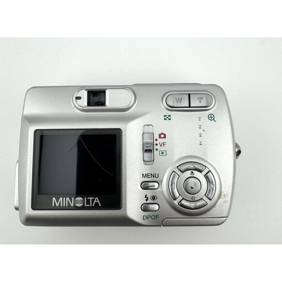 Minolta Konica DiMAGE E323 3.2 MP Digital Camera - Silver NOT TESTED - Picture 5 of 8